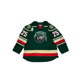 25-26 Iowa Aeros Authentic Game Issued Jersey - #25