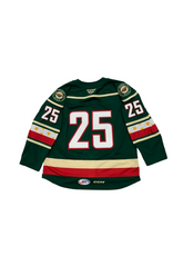25-26 Iowa Aeros Authentic Game Issued Jersey - #25