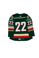 25-26 Iowa Aeros Authentic Game Issued Jersey - #22