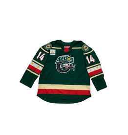 25-26 Iowa Aeros Authentic Game Issued Jersey - #14