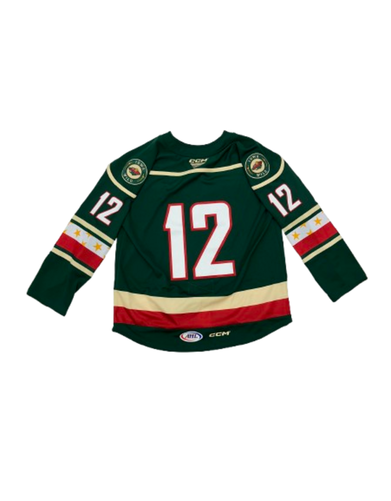 25-26 Iowa Aeros Authentic Game Issued Jersey - #12