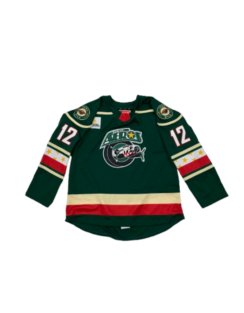 25-26 Iowa Aeros Authentic Game Issued Jersey - #12