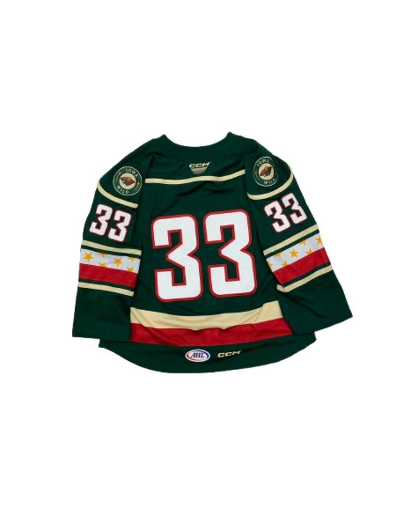 25-26 Iowa Aeros Authentic Game Issued Jersey - #33