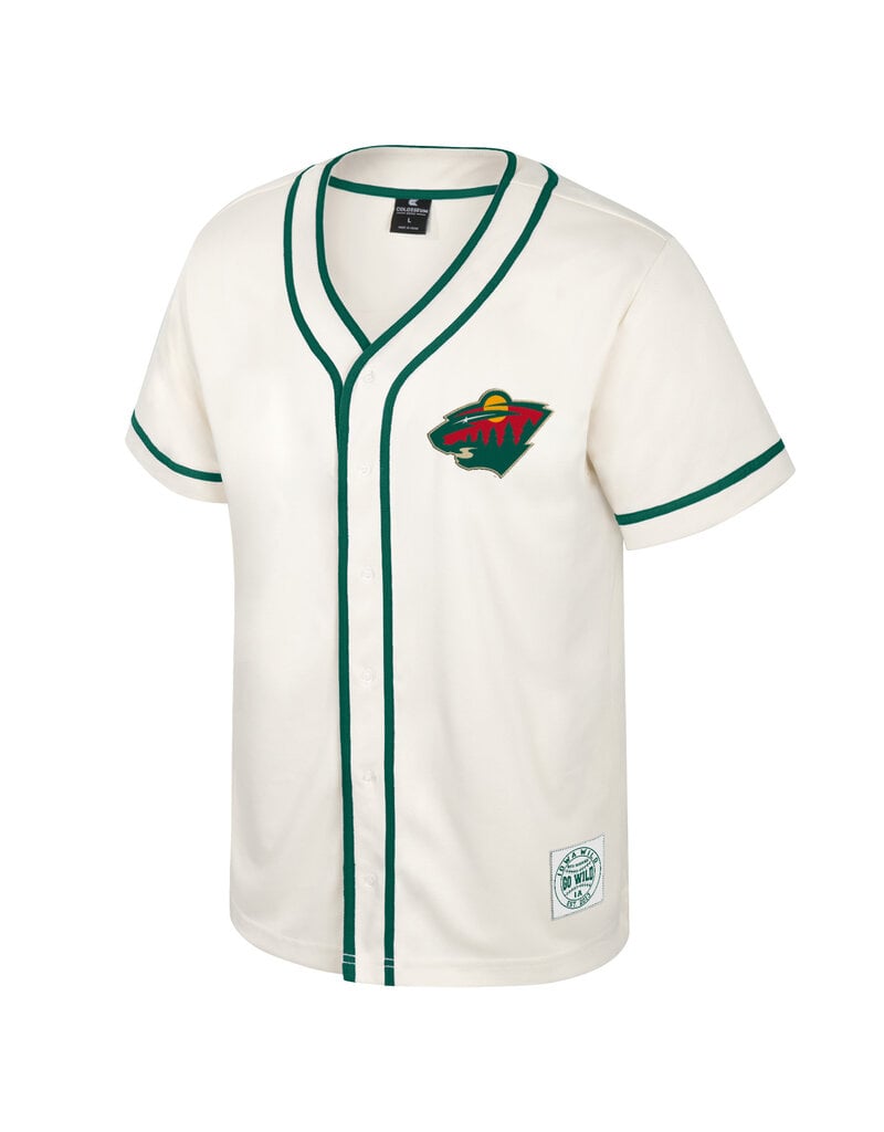 Colosseum Hunter Seeker Adult - Cream Baseball Jersey