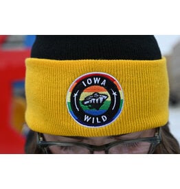 Bimm Ridder Pride Gold Cuff Beanie w/ Secondary Logo