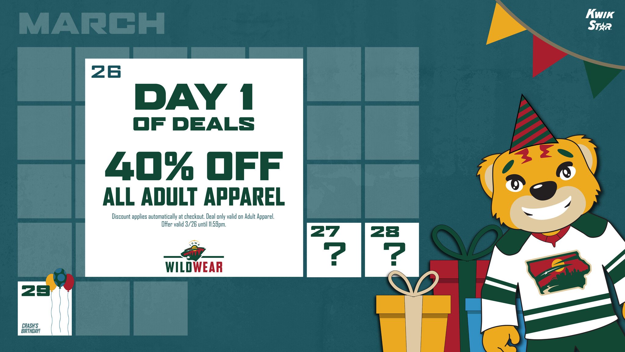 Day 1 of 3 Days of Deals 