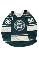 2025/26 Set #1 Green Jersey, Player Worn (Signed) - Aube - Kubel #96
