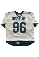2025/26 Set #1 Wheat Jersey, Player Worn (Signed) - Aube - Kubel #96