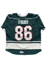 2025/26 Set #1 Green Jersey, Player Worn (Signed) - Foudy #86