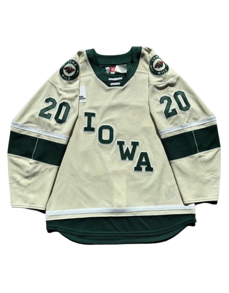 2025/26 Set #1 Wheat Jersey, Player Worn (Signed) - Mayhew #20