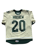 2025/26 Set #1 Wheat Jersey, Player Worn (Signed) - Mayhew #20