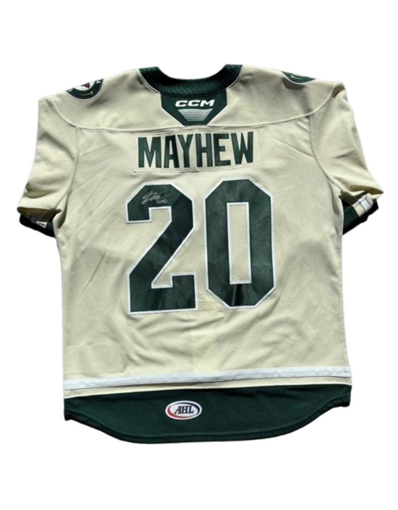 2025/26 Set #1 Wheat Jersey, Player Worn (Signed) - Mayhew #20