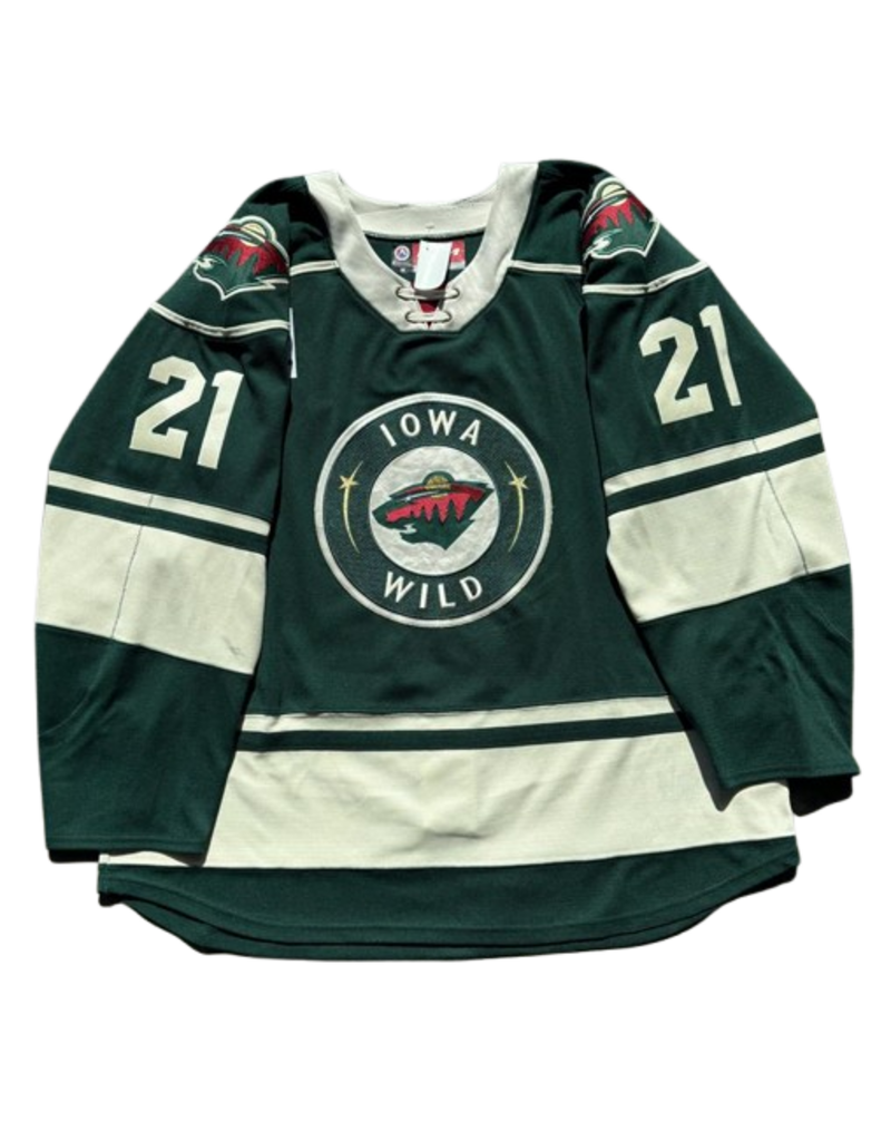 2025/26 Set #1 Green Jersey, Player Worn (Signed) - Spacek #21