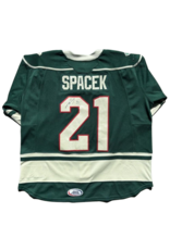 2025/26 Set #1 Green Jersey, Player Worn (Signed) - Spacek #21