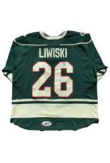 2025/26 Set #1 Green Jersey, Player Worn (Signed) - Liwiski #26