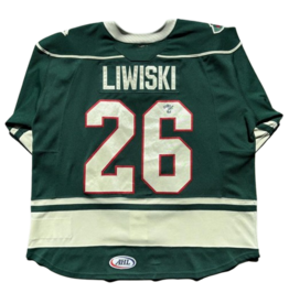 2025/26 Set #1 Green Jersey, Player Worn (Signed) - Liwiski #26