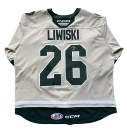 2025/26 Set #1 Wheat Jersey, Player Worn (Signed) - Liwiski #26