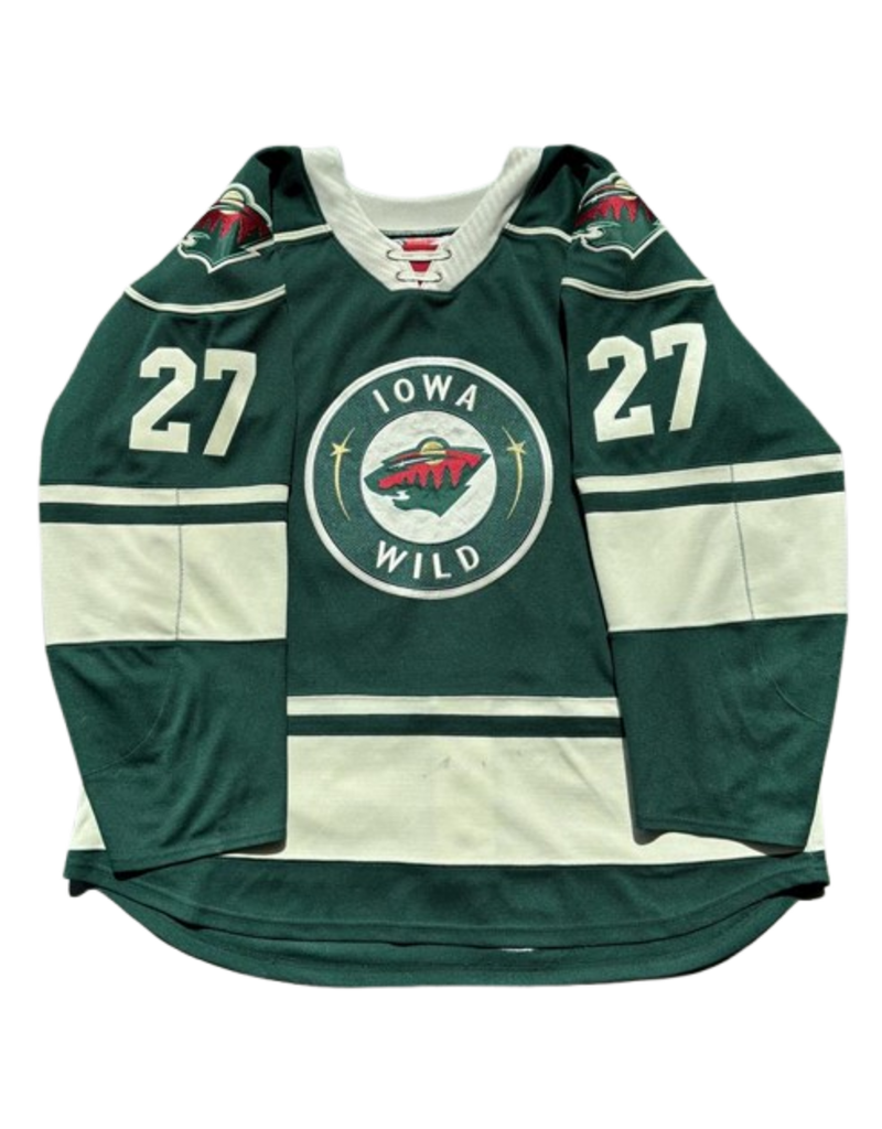 2025/26 Set #1 Green Jersey, Player Worn (Signed) - Heidt #27