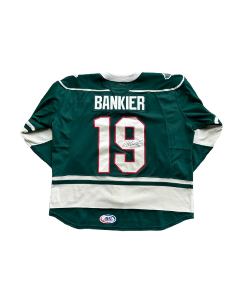 2025/26 Set #1 Green Jersey, Player Worn (Signed) - Bankier #19