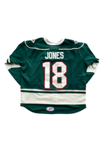 2025/26 Set #1 Green Jersey, Player Worn (Signed) - Jones #18