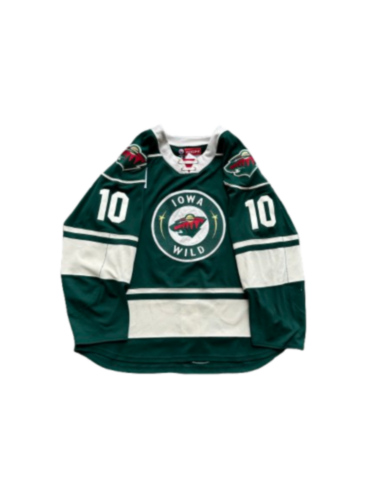 2025/26 Set #1 Green Jersey, Player Worn (Signed) - Marek #10