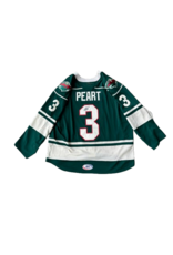 2025/26 Set #1 Green Jersey, Player Worn (Signed) - Peart #3