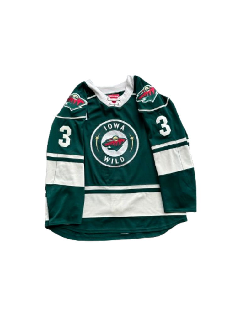 2025/26 Set #1 Green Jersey, Player Worn (Signed) - Peart #3