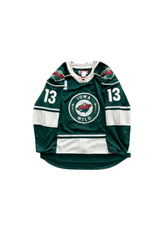 2025/26 Set #1 Green Jersey, Player Worn (Signed) - Sandelin #13