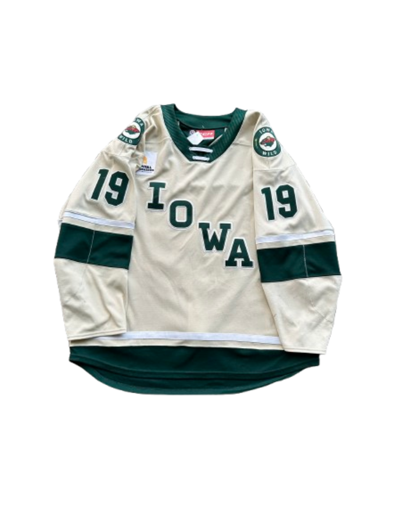 2025/26 Set #1 Wheat Jersey, Player Worn (Signed) - Bankier #19