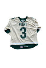 2025/26 Set #1 Wheat Jersey, Player Worn (Signed) - Peart #3