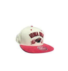 Zephyr Revere 3D Red/Cream Flat Snapback