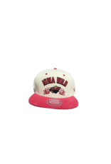 Zephyr Revere 3D Red/Cream Flat Snapback