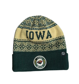 Zephyr Diamond Pattern Cuffed Beanie