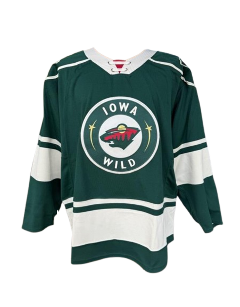 CCM Authentic Cut Green Jersey - Secondary Logo