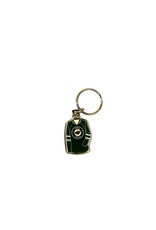 Hockey Jersey Key Chain - Gold (1 1/8" x 1¾")