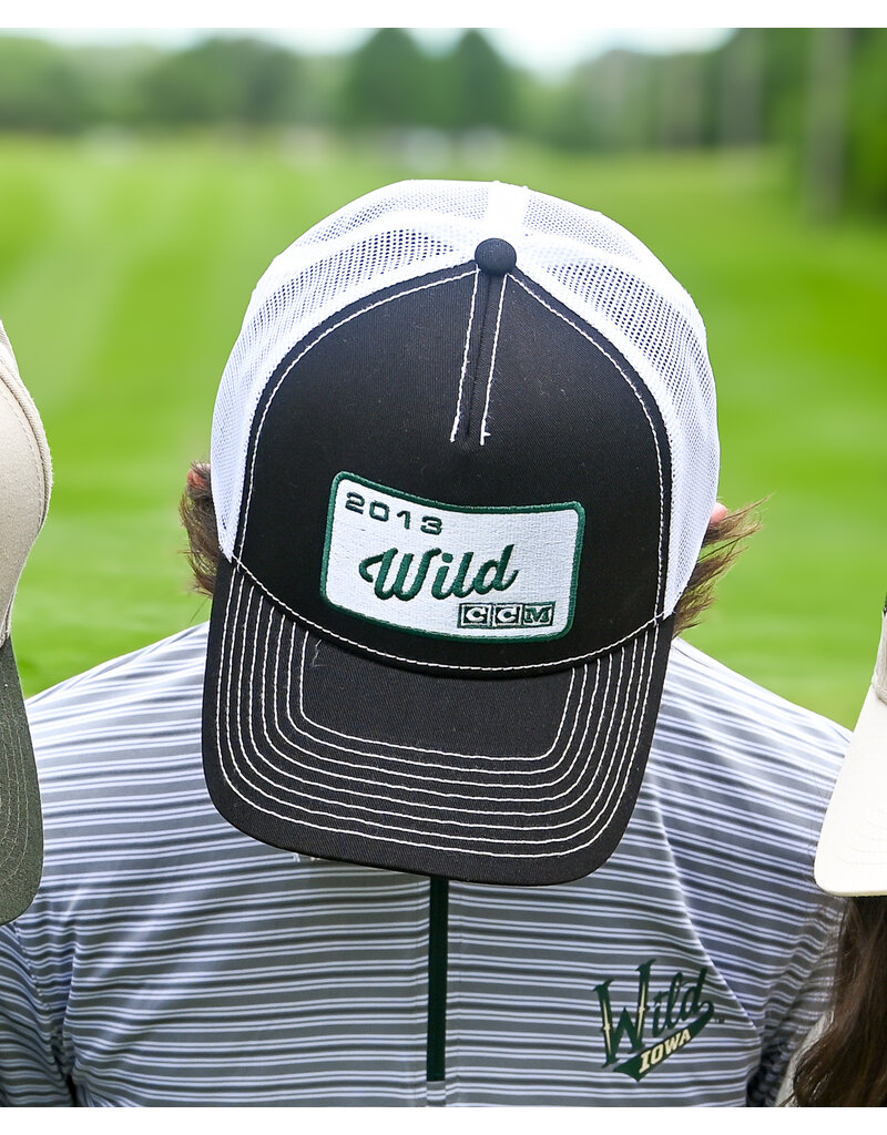 CCM White Meshback Trucker - 2013