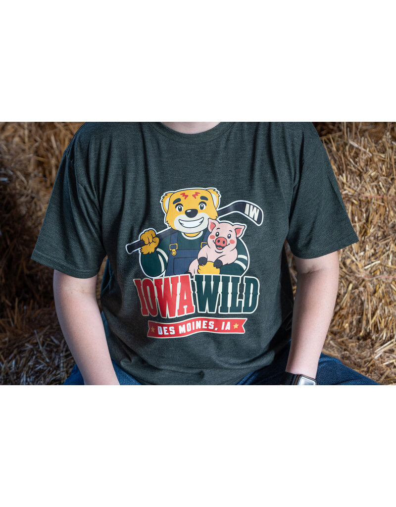 CI SPORT 2026 Iowa State Fair Adult Tee - Crash and Lil Pig
