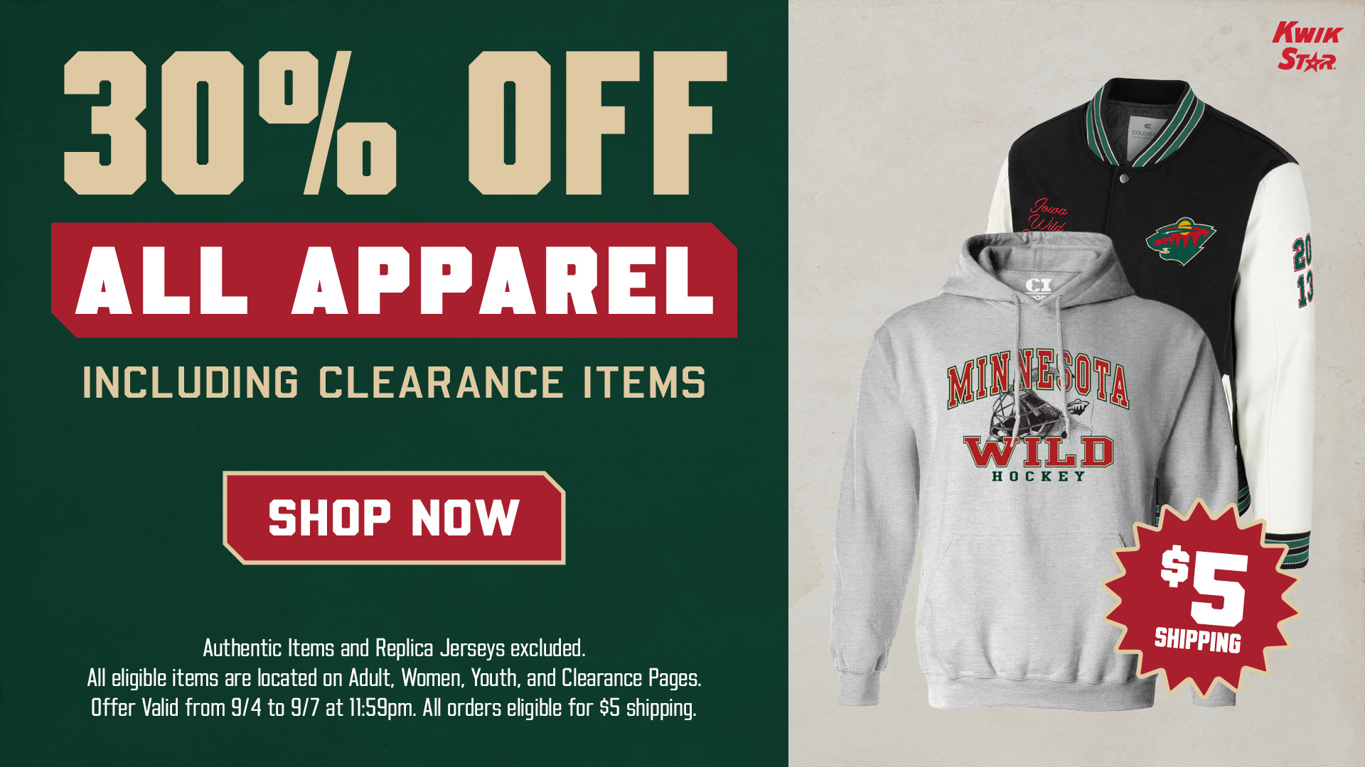 Labor Day Sale