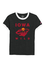 Youth Ringer Tee - Black