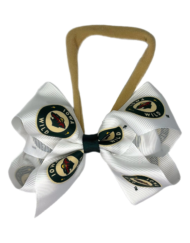 USA Licensed Bows Iowa Wild Toddler Bow w/ Headband