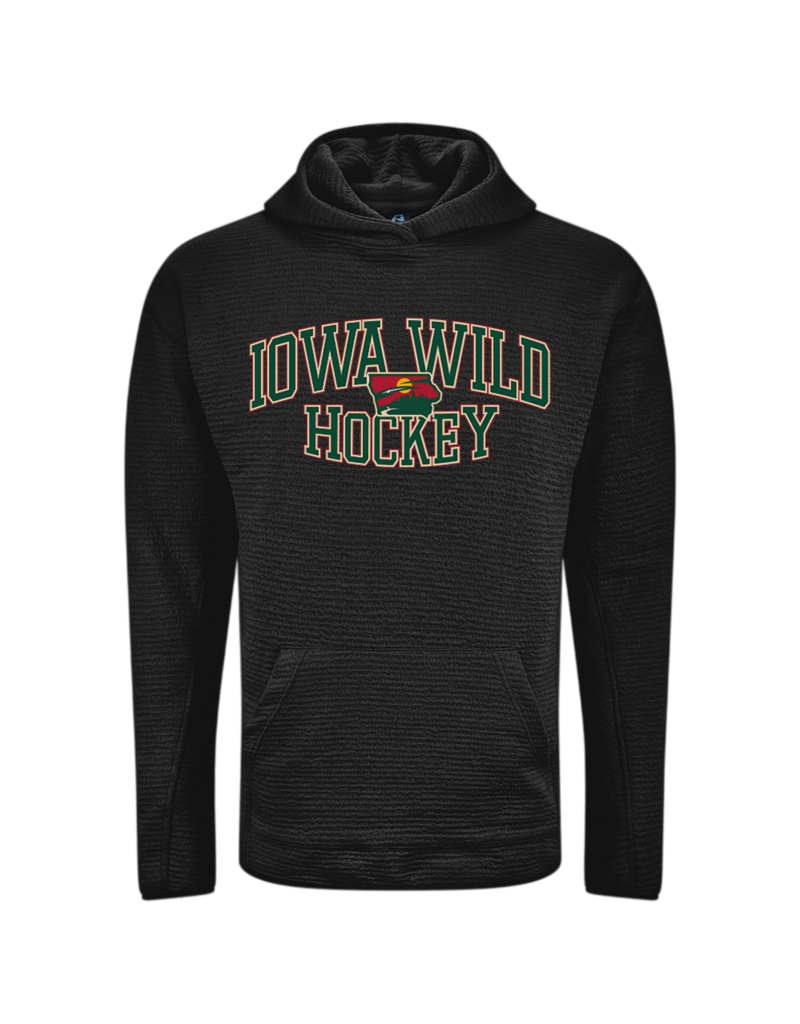 J. America Black Pebble Fleece Hoodie