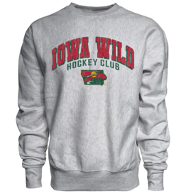 J. America Ash State Logo Crewneck