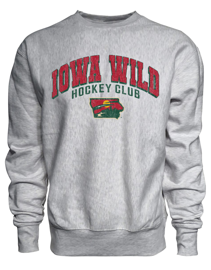 J. America Ash State Logo Crewneck