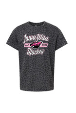 Bimm Ridder Girls Black Leopard S/S T-Shirt