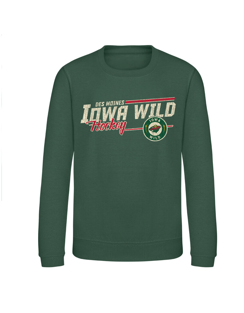 Bimm Ridder Youth Dwayne Bottle Green Crewneck
