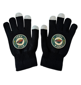 Fully Promoted Black Winter Gloves - Secondary Logo