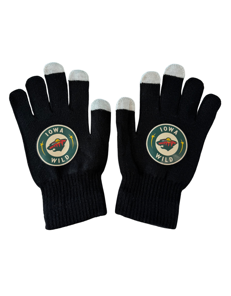 Fully Promoted Black Winter Gloves - Secondary Logo