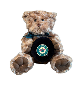 Hockey Puck Teddy Bear