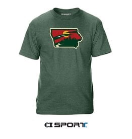 CI SPORT Forest Heather S/S - State Scape Logo