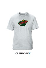 CI SPORT Ash S/S - Minnesota Wild Bearhead Logo